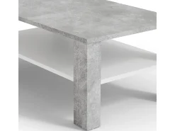 Vicco Mesa de centro betão 100x60x42^ Mesa De Centro