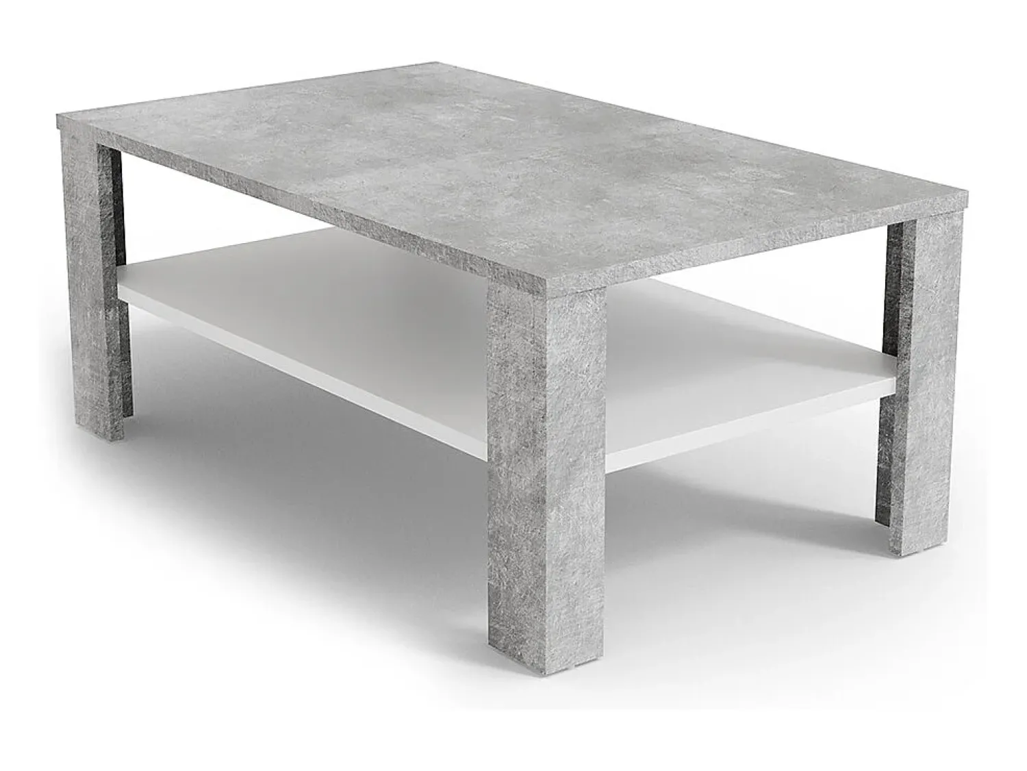 Vicco Mesa de centro betão 100x60x42^ Mesa De Centro