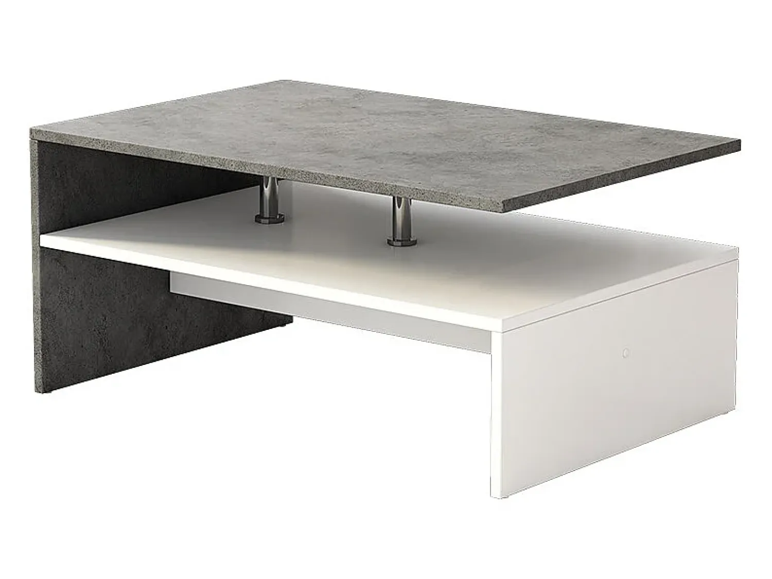 Mesa De Centro*Vicco Mesa de centro betão 90x60x42 mike Cinzento claro