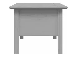 Mesa De Centro*vidaxl Mesa de centro BODO 100x55x46 cm madeira pinho maciça Cinzento