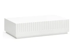Mesa De Centro* Mesa de centro branca com 2 gavetas 110x60 cm Branco