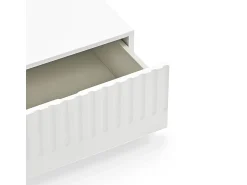 Mesa De Centro* Mesa de centro branca com 2 gavetas 110x60 cm Branco