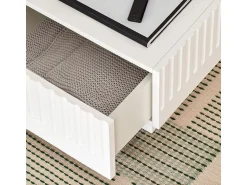 Mesa De Centro* Mesa de centro branca com 2 gavetas 110x60 cm Branco