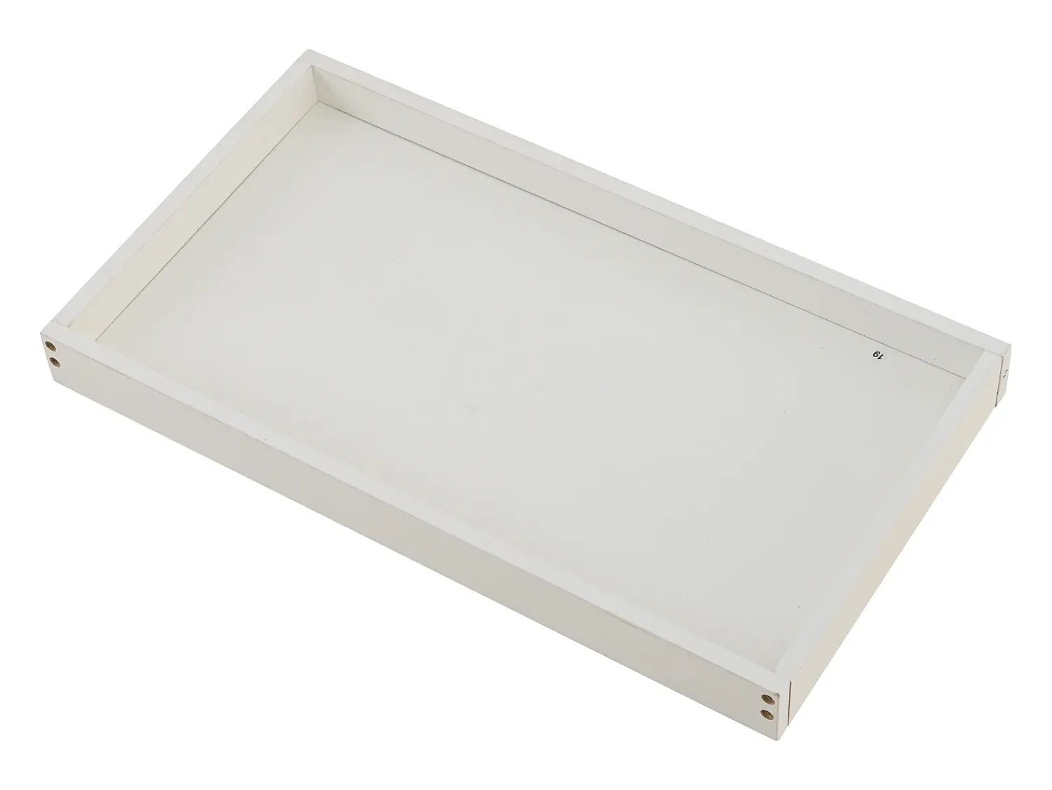 Mesa De Centro*Hauss Spole Mesa de centro branca com 2 gavetas, iluminação LED e tampo amovível 90x45x35,5cm Branco