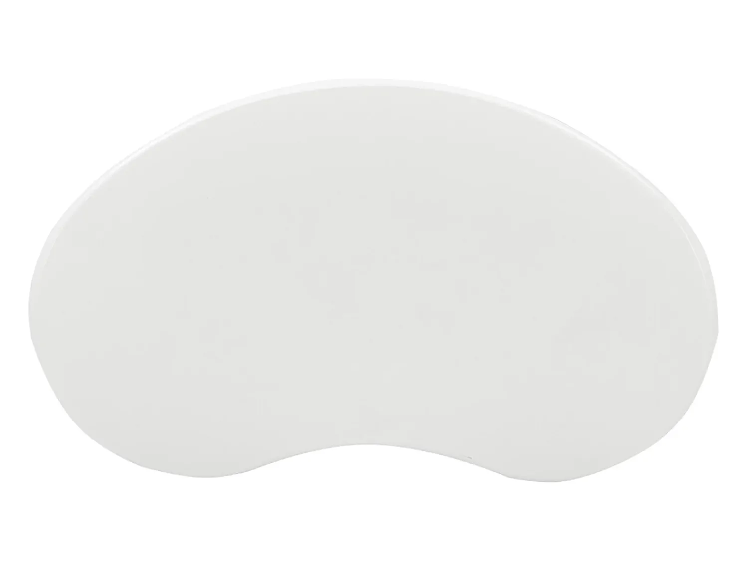 Mesa De Centro*Hauss Spole Mesa de centro branca em forma de nuvem - MDF e PVC Branco