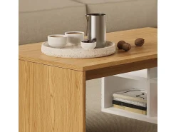 Vicco Mesa de centro 90x50x33.6 kivo^ Mesa De Centro