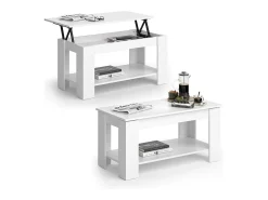 Mesa De Centro*Vicco Mesa de centro 100x50x50 lorenz Branco