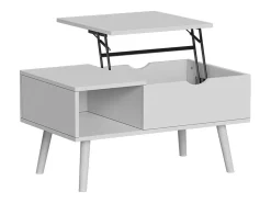 New Vicco Mesa de centro 76x45x40 stora Branco