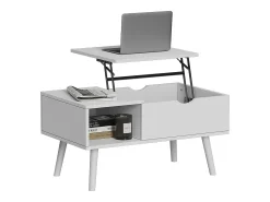 New Vicco Mesa de centro 76x45x40 stora Branco
