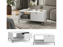 Vicco Mesa de centro 90x50x45 eliza^ Mesa De Centro