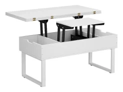 Mesa De Centro*Vicco Mesa de centro 100x50x48.5 lifty Branco