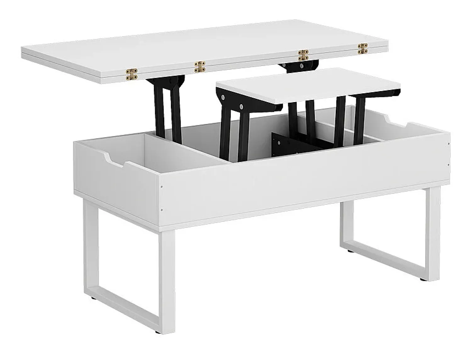 Mesa De Centro*Vicco Mesa de centro 100x50x48.5 lifty Branco