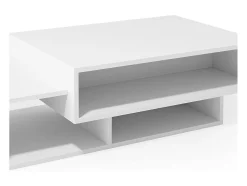 Clearance Vicco Mesa de centro 105x60x32 bari Branco