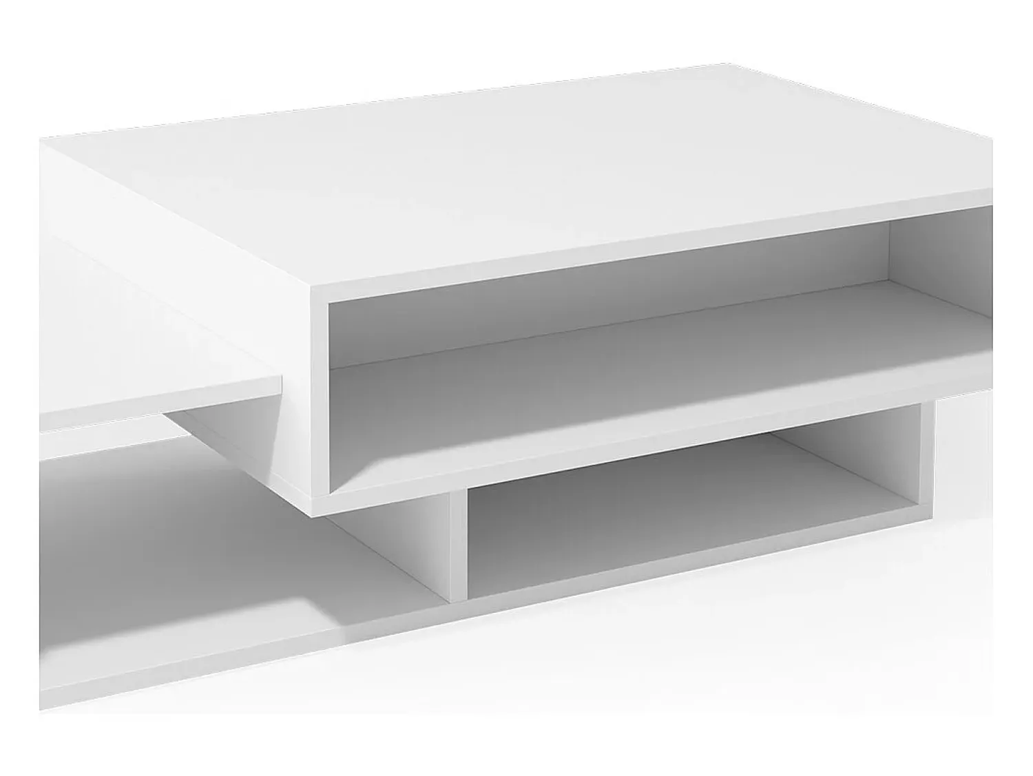 Clearance Vicco Mesa de centro 105x60x32 bari Branco