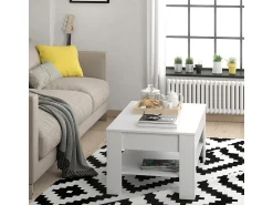 Mesa De Centro|Vicco Mesa de centro 92.2x65x48 milan Branco