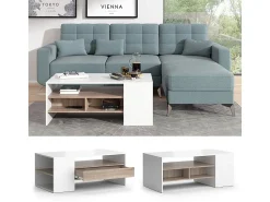 Sale Vicco Mesa de centro 110x60x45.5 fabien Branco