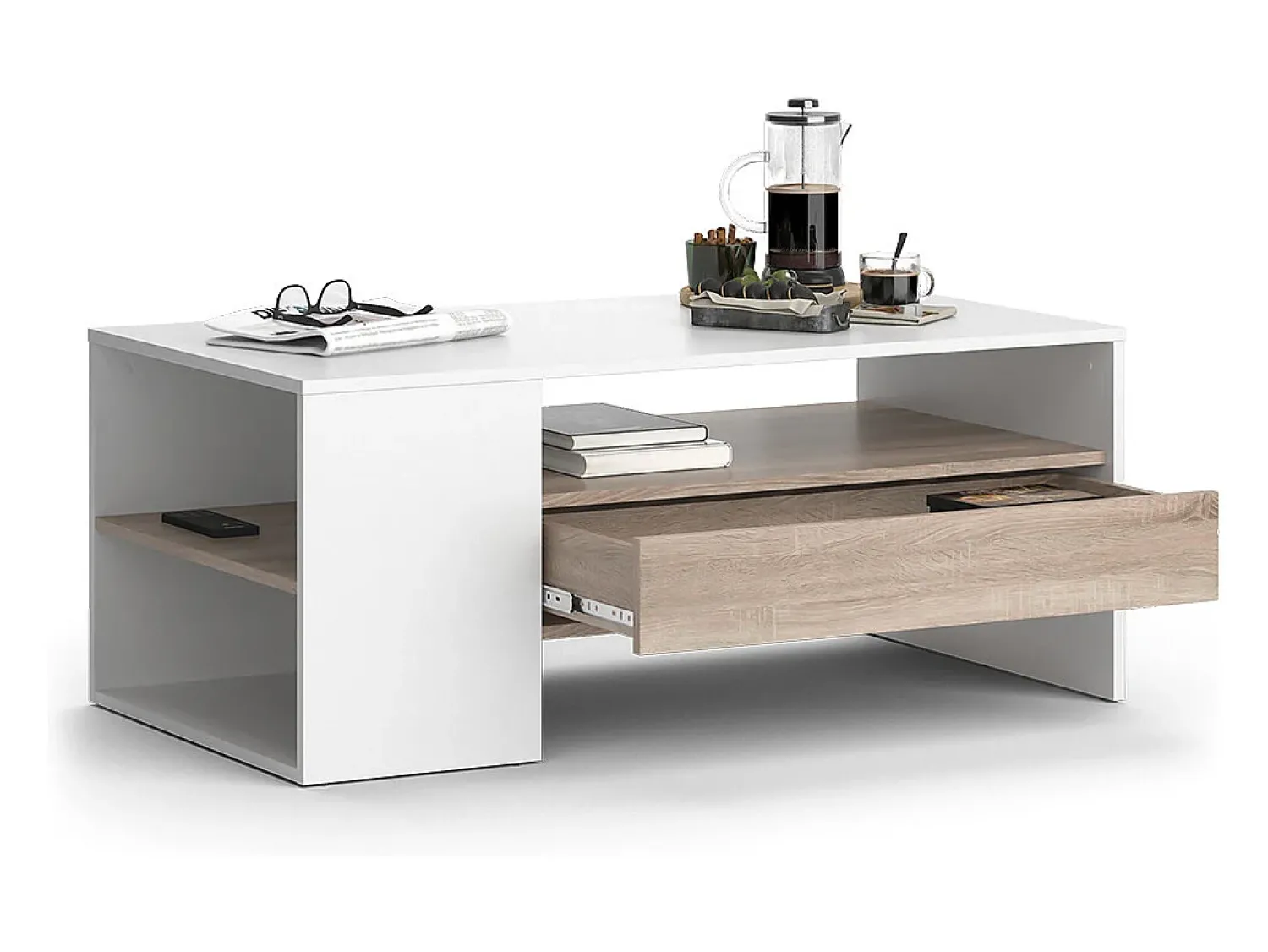 Sale Vicco Mesa de centro 110x60x45.5 fabien Branco