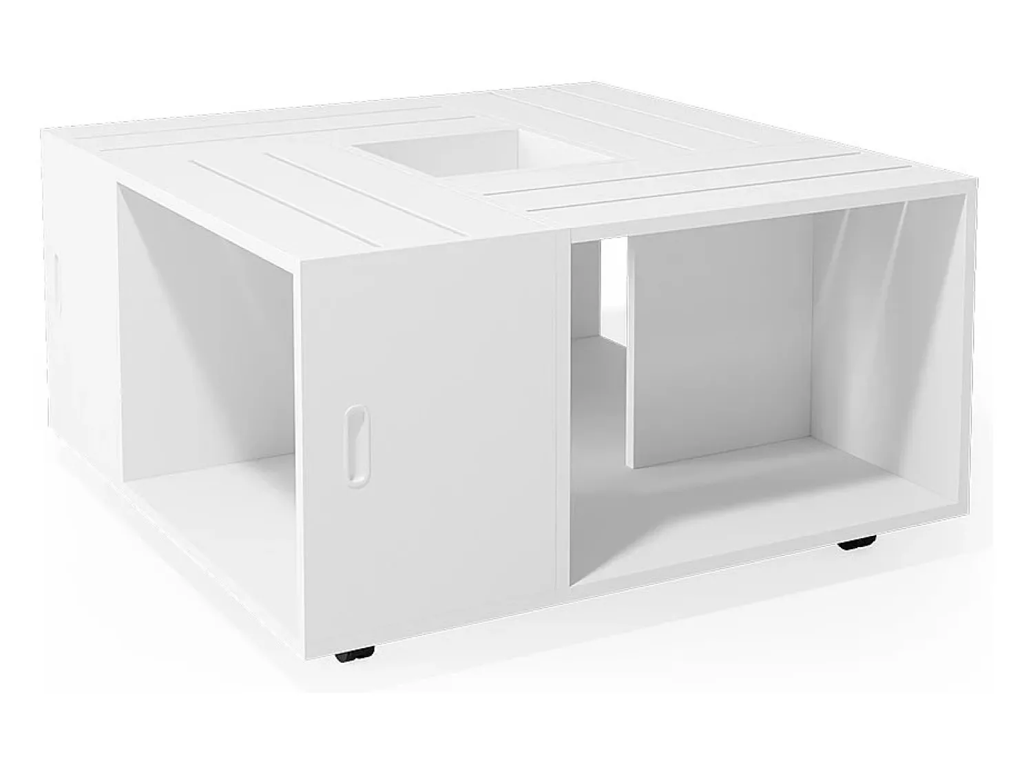 Mesa De Centro*Vicco Mesa de centro 80x80x43 anton Branco
