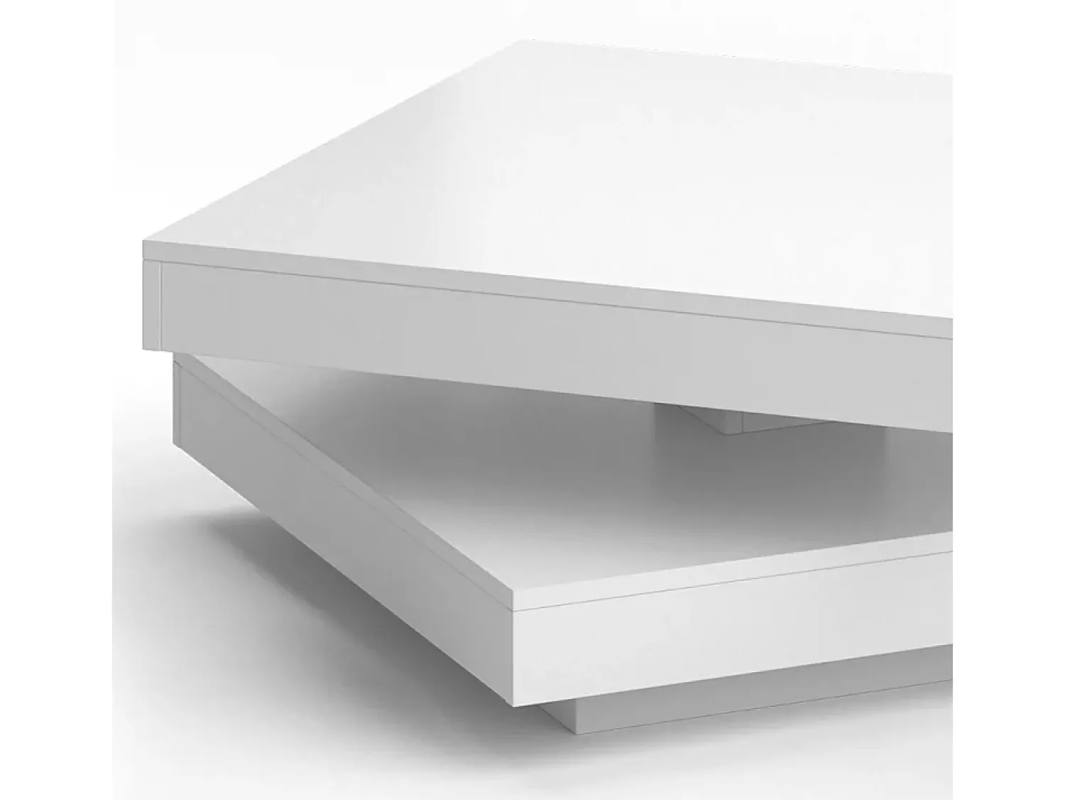 Mesa De Centro|Vicco Mesa de centro 70x70x34 elias Branco