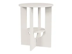 Mesa De Centro|Vicco Mesa de centro 40x40x50.5 vareo Branco