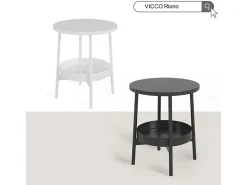Vicco Mesa de centro 40x40x47.5 riono^ Mesa De Centro
