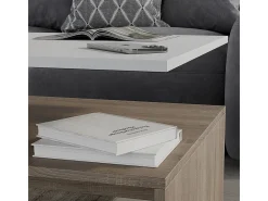 Vicco Mesa de centro /sonoma 90x52.6x42.2 amato Branco