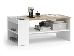 Mesa De Centro|Vicco Mesa de centro /sonoma 100x55x42 wido Branco