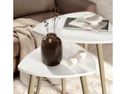 Online Vicco Mesa de centro /sonoma 48x48x45 twino Branco