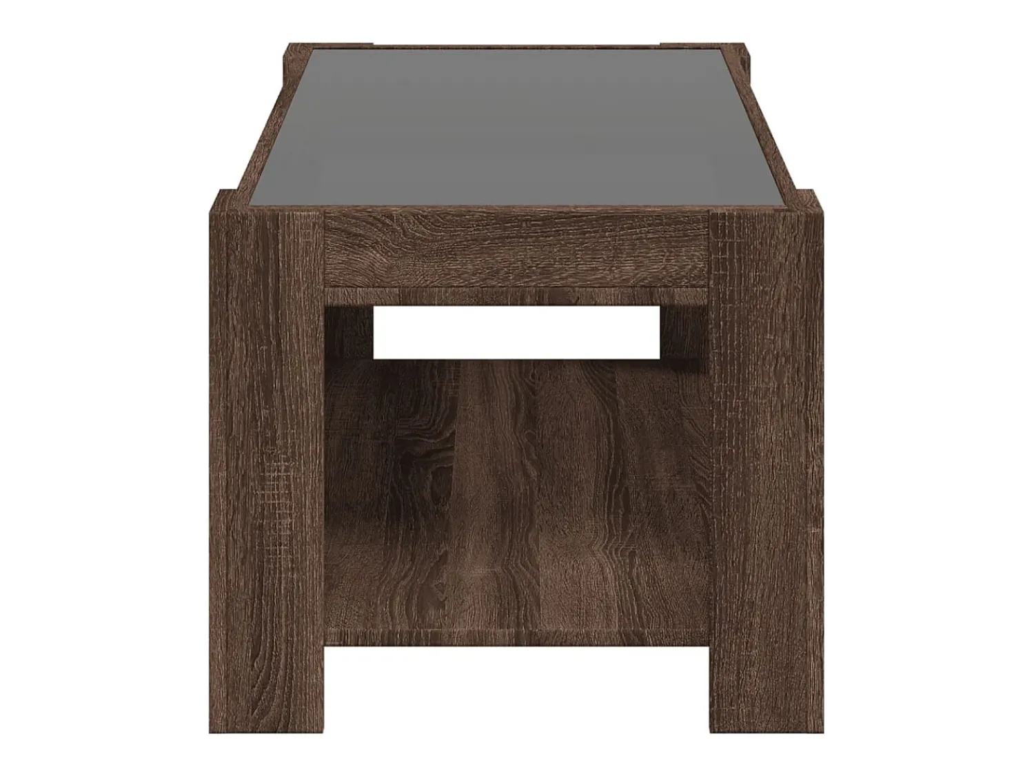 Sale vidaxl Mesa de centro c/ LEDs 93x53x45 cm madeira processada Natural claro