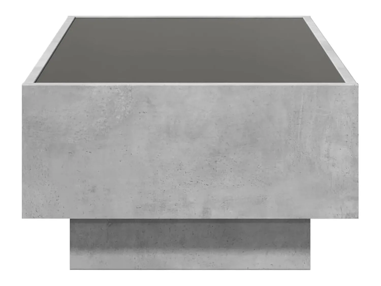 vidaxl Mesa de centro c/ LEDs 90x50x30 cm derivados de madeira^ Mesa De Centro