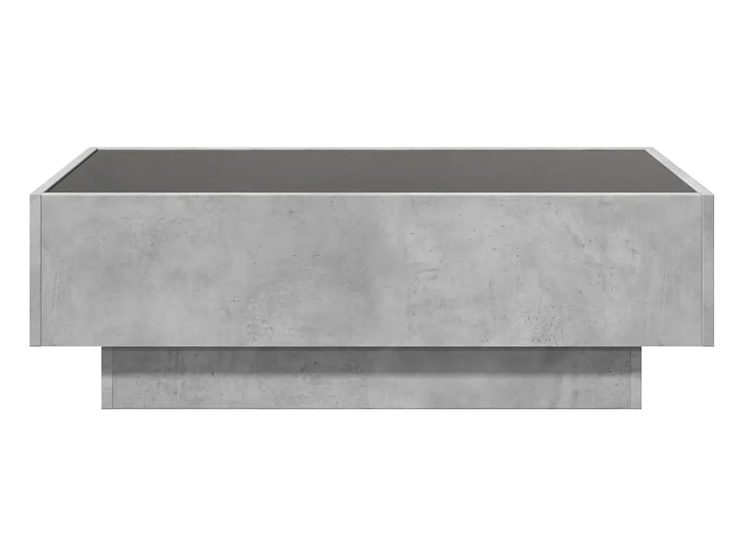vidaxl Mesa de centro c/ LEDs 90x50x30 cm derivados de madeira^ Mesa De Centro