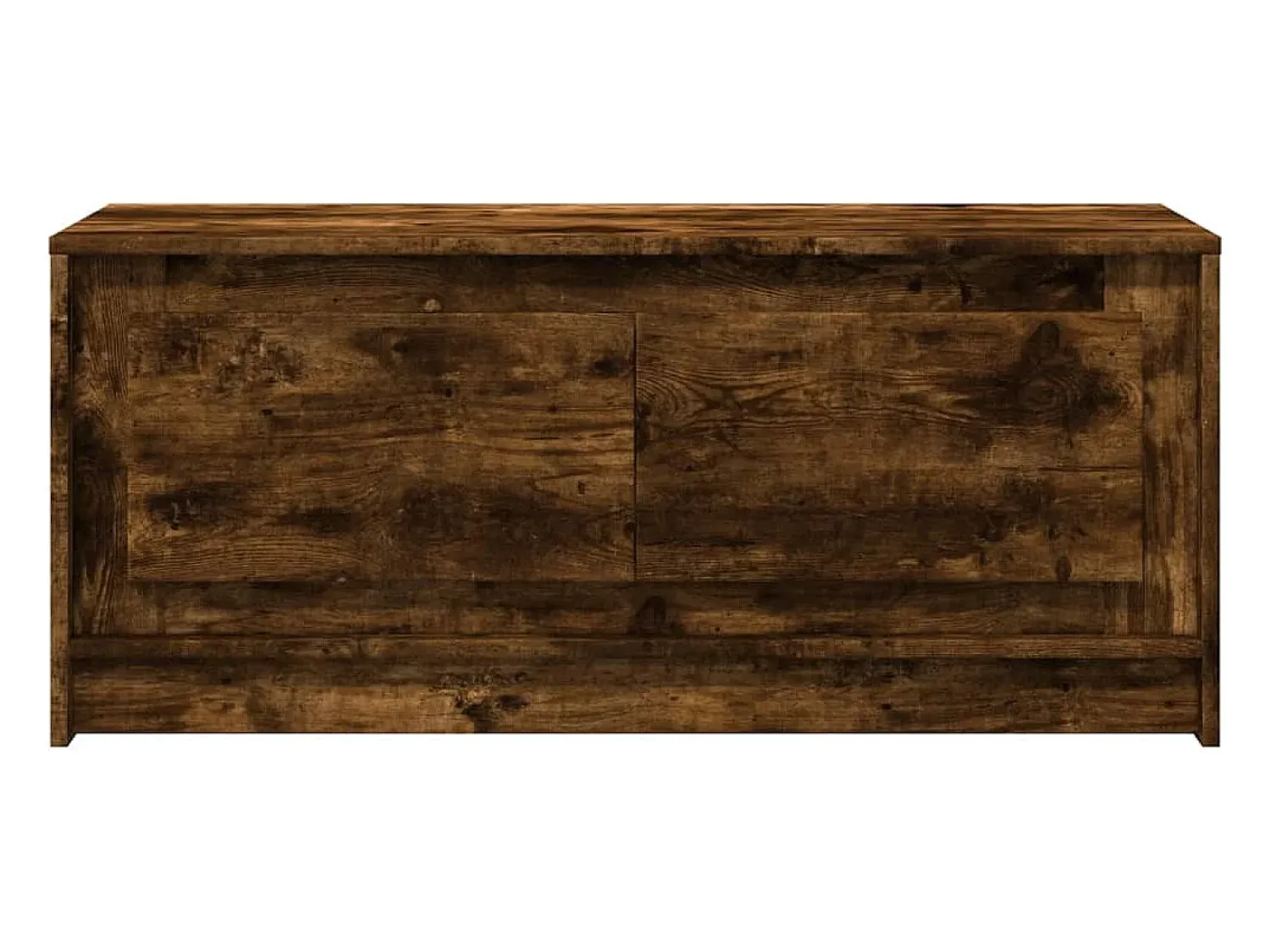 Mesa De Centro|vidaxl Mesa de centro c/ luzes LED derivados madeira carvalho fumado Natural claro