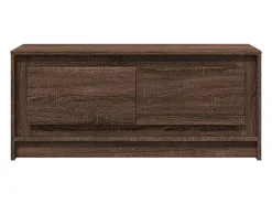 Mesa De Centro|vidaxl Mesa de centro c/ luzes LED derivados madeira carvalho castanho Natural claro