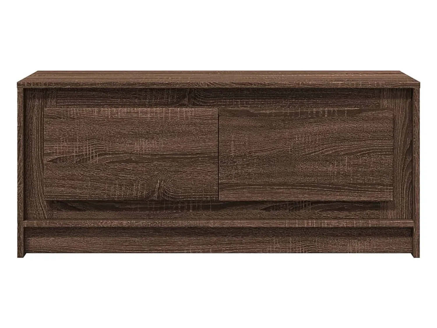 Mesa De Centro|vidaxl Mesa de centro c/ luzes LED derivados madeira carvalho castanho Natural claro
