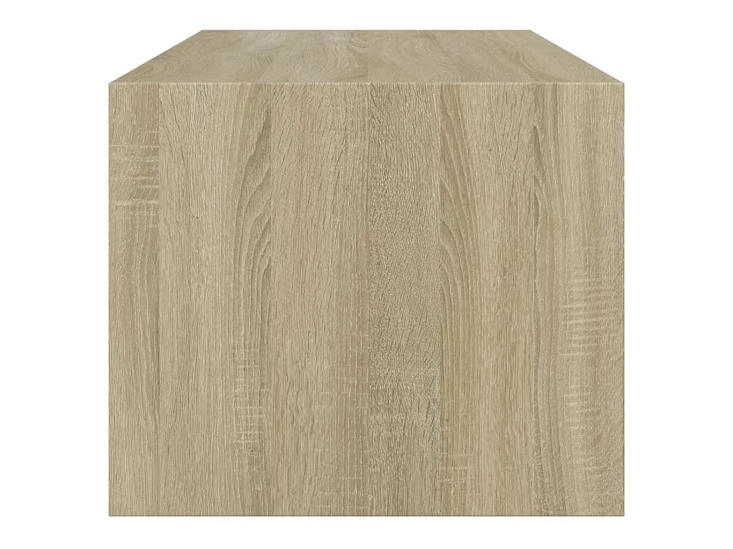 Mesa De Centro*vidaxl Mesa de centro c/ portas de vidro 102x50x42 cm carvalho sonoma Natural claro
