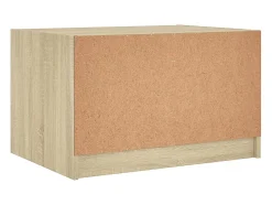 Mesa De Centro|vidaxl Mesa de centro c/ portas de vidro 68x50x42 cm carvalho sonoma Natural claro