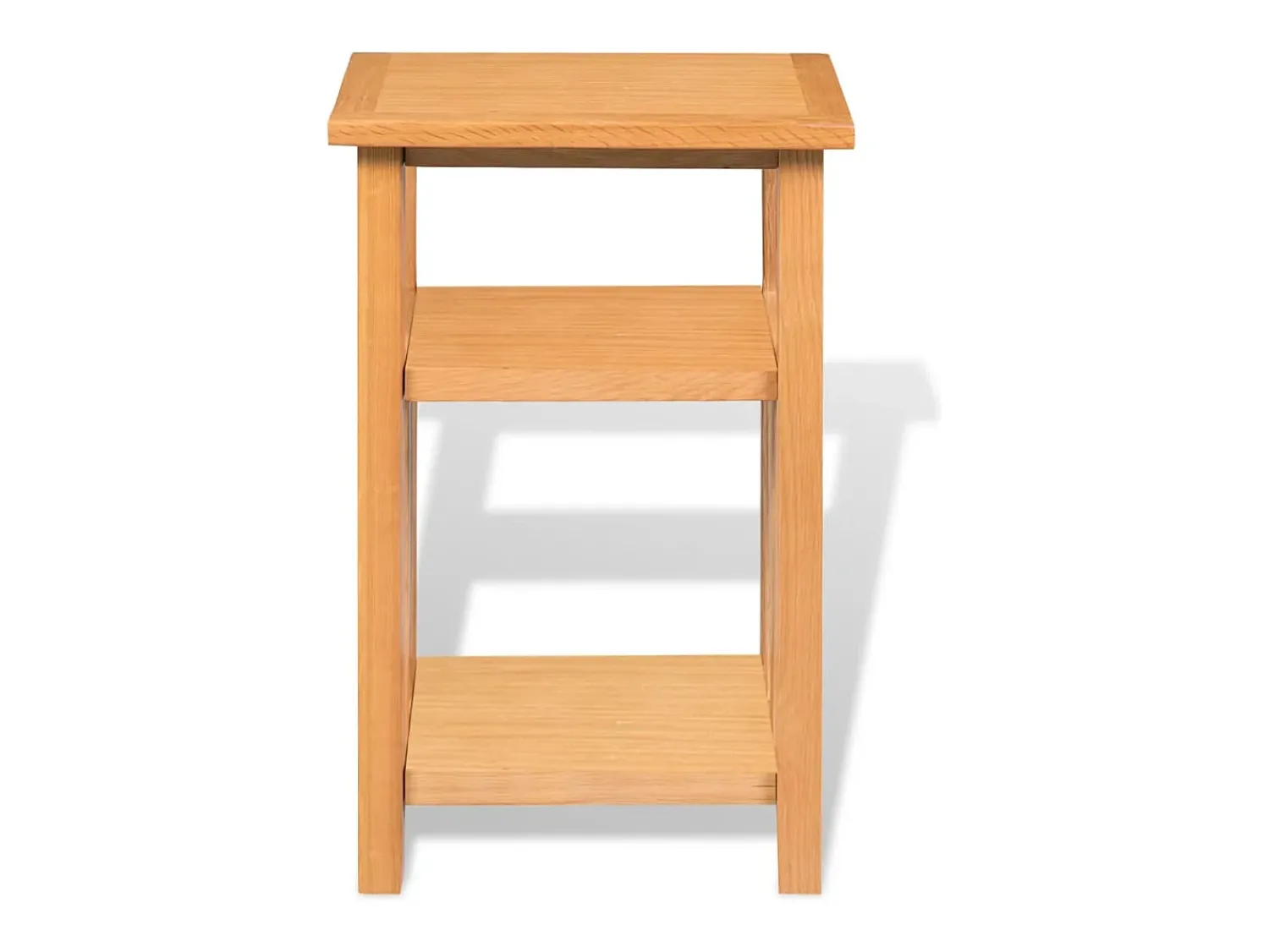 Hot Mesa de centro c/ suporte revistas 27x35x55 cm carvalho maciço PT442030 Castanho