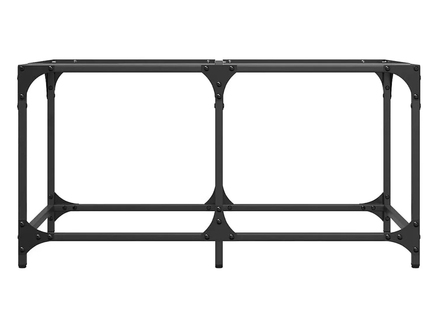 Mesa De Centro|vidaxl Mesa de centro c/ topo em vidro 78,5x40x40 cm aço Transparente