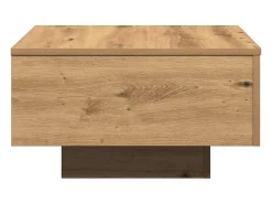 Outlet vidaxl Mesa de centro Carvalho Artesanal 55 x 55 x 31 cm Castanho