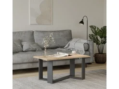 Outlet Vicco Mesa de centro carvalho goldkraft 90x50x42.3 arne Natural escuro
