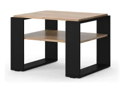 Mesa De Centro|Vicco Mesa de centro carvalho goldkraft 65.6x55.8x46.2 helm Natural escuro