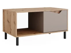 Mesa De Centro*Vicco Mesa de centro carvalho verde/artesanato 90x50x47 marelle Taupe