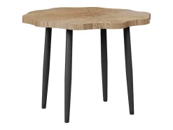 Mesa De Centro|Vicco Mesa de centro carvalho 60x60x2.5 ringo Natural claro