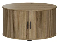 Mesa De Centro|Vicco Mesa de centro carvalho 80x80x45 selva Natural claro