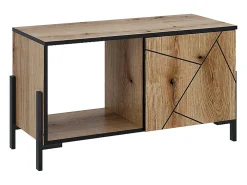 New Vicco Mesa de centro carvalho 90x39.7x50 hatto Natural claro