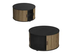 Vicco Mesa de centro carvalho/ 80x80x45 selva^ Mesa De Centro
