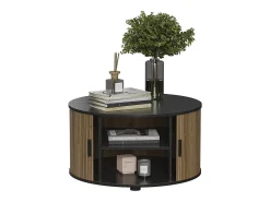 Vicco Mesa de centro carvalho/ 80x80x45 selva^ Mesa De Centro