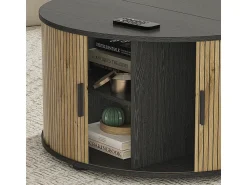 Vicco Mesa de centro carvalho/ 80x80x45 selva^ Mesa De Centro