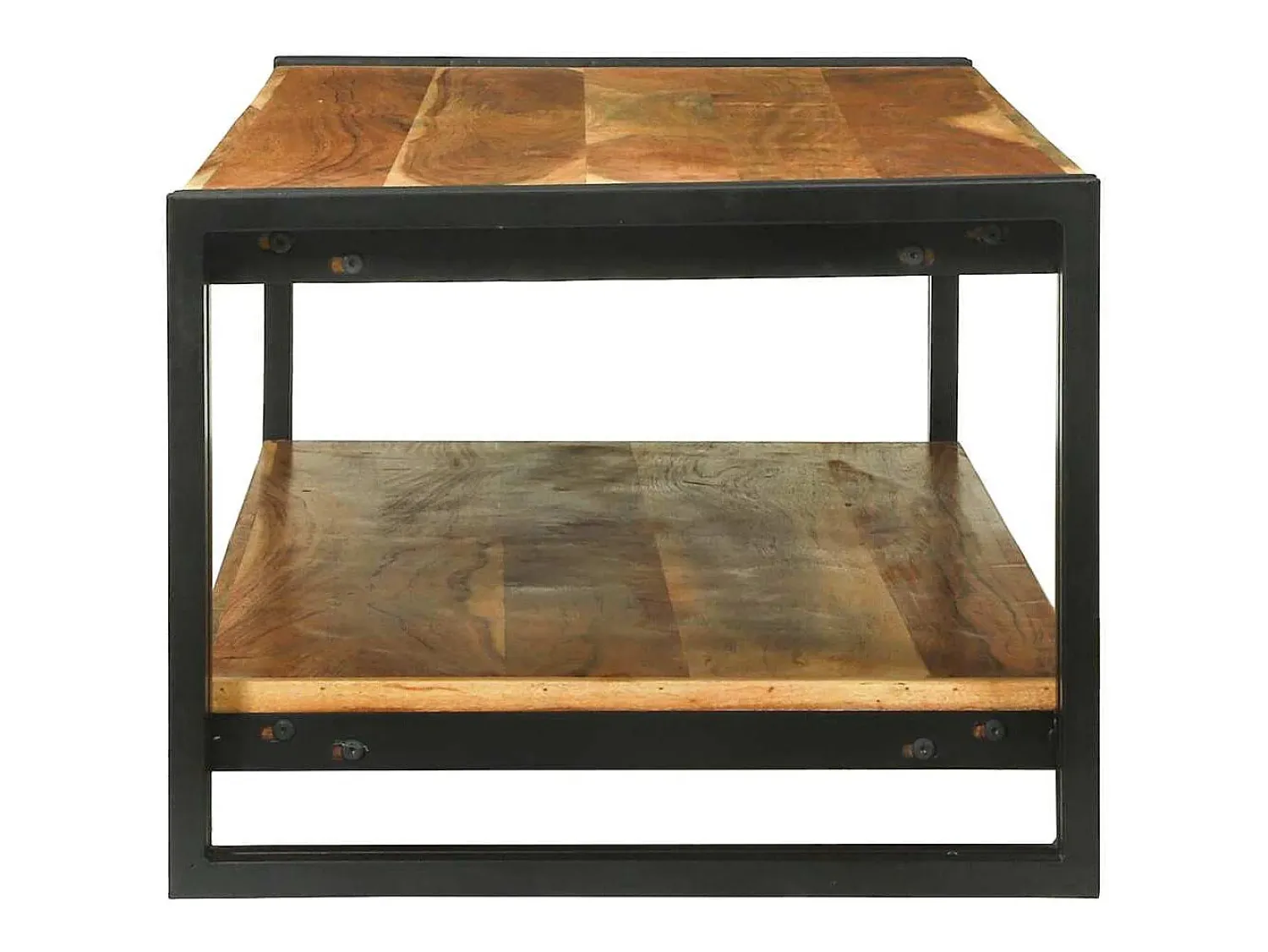 Clearance vidaxl Mesa de centro Madeira Sólida de Acácia Castanho