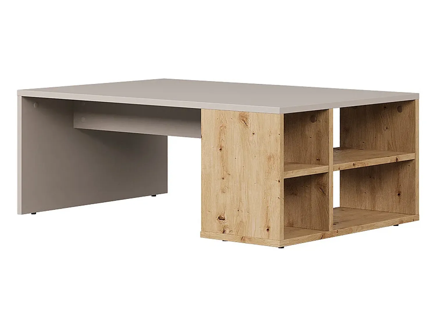 Mesa De Centro|Vicco Mesa de centro caxemira 90x60x33.6 danny Bege